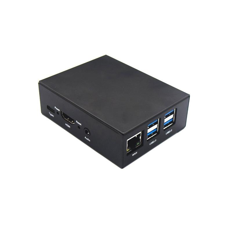 Металлический корпус - коробка для охлаждения Banana Pi BPI Металлический корпус - Корпус ЦП - Радиатор Защитная коробка для Banana Pi BPI