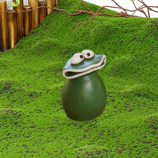 Мультяшная фигурка лягушки с большим ртом, смола, фигурка животного, модель игрушки, статуя, скульптура, украшение для дома и улицы, сада, орнамент, фестиваль, подарок