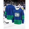 Новая тренировочная хоккейная футболка Vancouver Canucks для мужчин - Дышащая, быстросохнущая футболка с длинным рукавом для активного отдыха Дети