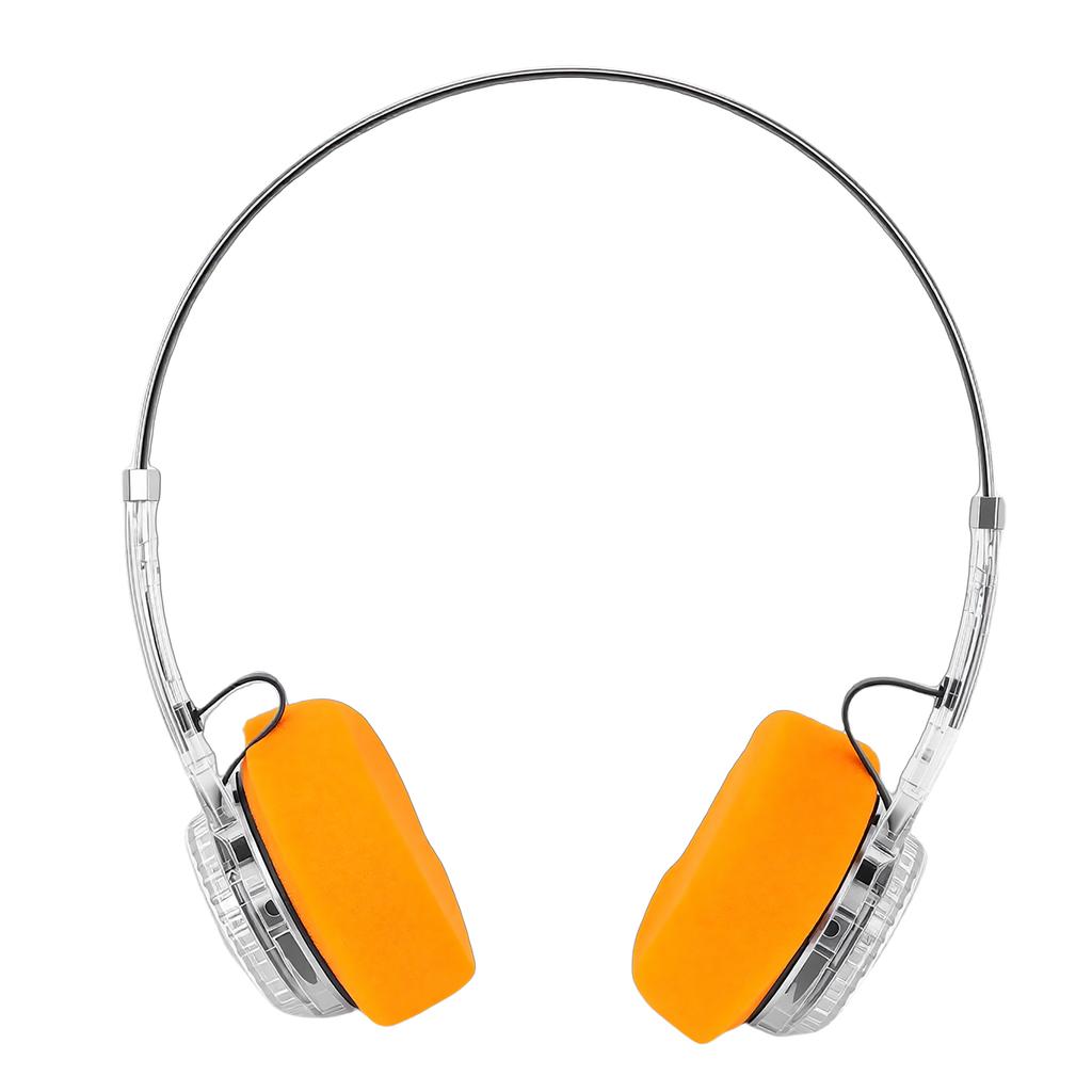Ретро Bluetooth 6.0 Наушники Спортивная гарнитура Механическая поворотная регулировка громкости Раздвижная металлическая оголовье
