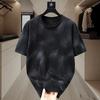 4XL-11XL Plus Size Tops Summer Oversize T-shirts Man Vintage Clothing Fashion Short Sleeve Tee
