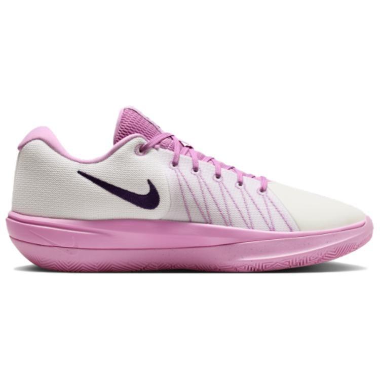 Nike Эйр Зум GT. Кроссовки для баскетбола Cut Academy 2 Rebound Grip Унисекс Бело-фиолетовые HV9775-104