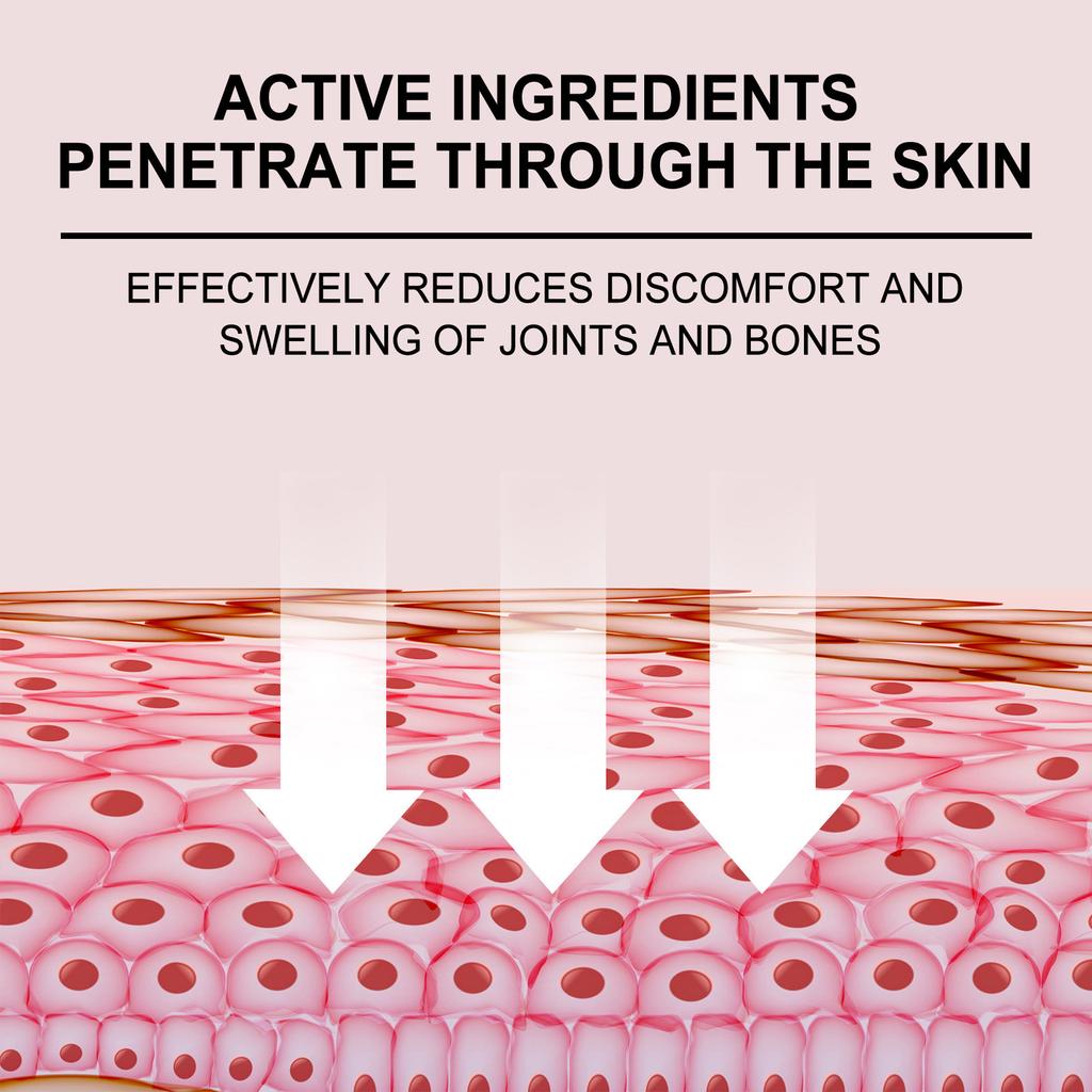 Крем для ухода за суставами Bee Joint Care Cream снимает боли в плечах, шее, поясничном отделе позвоночника, коленях, заботится о суставах и теле