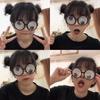 Funny Glasses Cartoon Ratory Eyeball Novelty Unsiex Lightweight Elastic Legs Shaking Giant Eye Individual Prom Party Glasses Pranks Toy