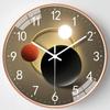 Modern Simple Fashion Wall Clock Non-punching Silent  Non-ticking Wall Clock for Wall Decoration Living Room Bedroom Kitchen