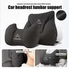 Car Headrest Lumbar Pillow Neck Waist Support Backrest Cushion For Citroen Jumper Celysee Cactus Picasso Aircross Saxo Grand aiu256