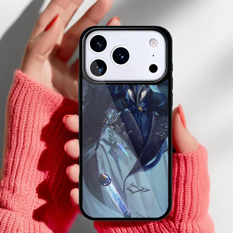 Чехол для телефона Genshin Impact Доктор для iPhone 17 16 15 14 13 Pro Max Задняя крышка для 12 11 Pro Coque