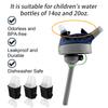 Silicone Nozzle Replacement Spout for Water Mouthpiece Bottle Self-Sealing Leak-Proof Kids BPA-Free 14oz/20oz Water