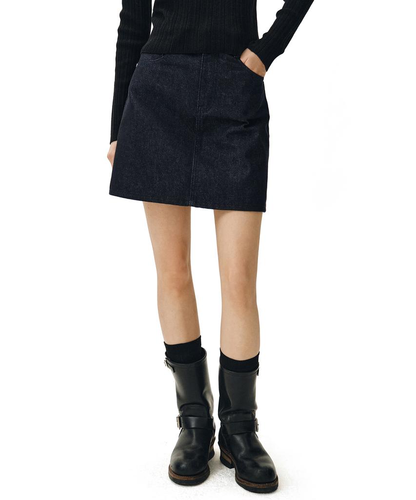 Мини-юбка Deketeuumeon Signature Dcsk001Cpindigo