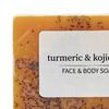 Lemon Turmeric Soap Shea Butter Moisturizing Soap for Face Body Moisturizing Brightening Oily Skin Balancing Soap for All Skin Type