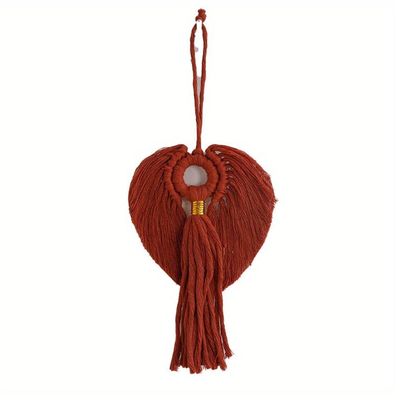 1pc Hand-woven Five-pointed Star Pendant Bohemian Cotton Wall Hanging Gift Gifts