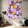 Aphmau Wall Tapestry Aesthetic Wall Hanging Printed Fabric Blanket Decorative Tapestries For Bedroom Living Room Home Decor
