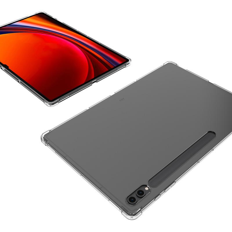 For Samsung Galaxy Tab S9 11 inch Transparent Case S9+ Plus 12.4 inch S9 Ultra 14.6 inch Soft Tpu Airbag Cover Funda