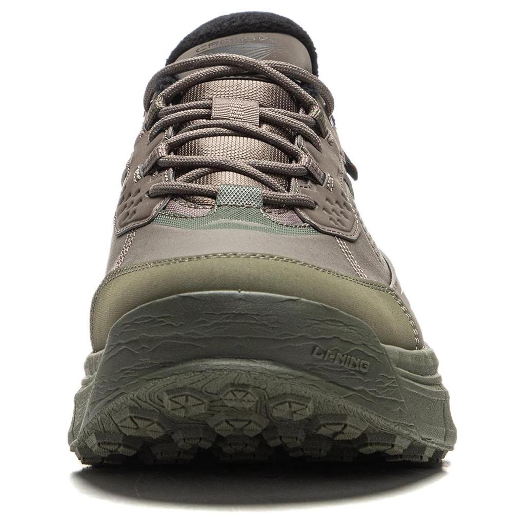 Li Ning Xingtu 2 LOW Амортизация Скользкая Устойчивая к истиранию Термовозврат Низкие Повседневная Обувь Унисекс Зеленый AGLV171-2