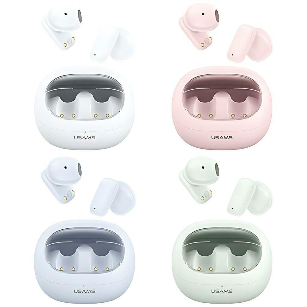 USAMS Bluetooth-наушники 5.3 Серия Twstd Беспроводные Розовый/Pink Bhutd03 (Td22)