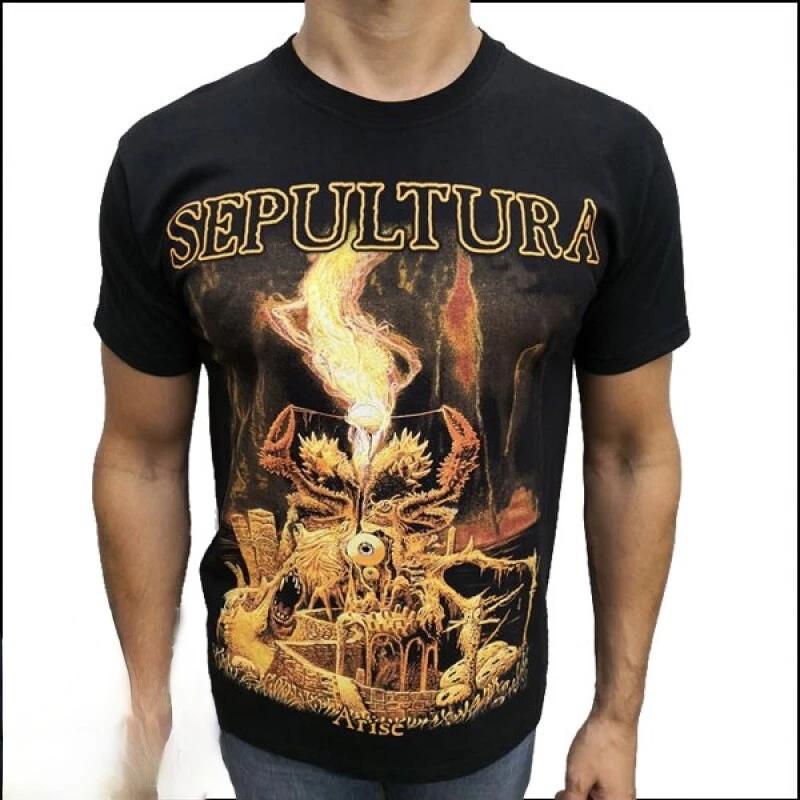 SEPULTURA "Arise" Черная футболка slayer death