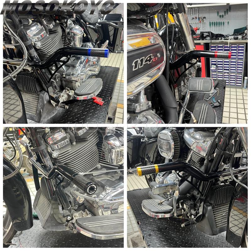Crash Bar Front Engine Protection Guard Accessories For Harley Touring Road King Special Classic FLHP FLHR FLHRXS Street Glide