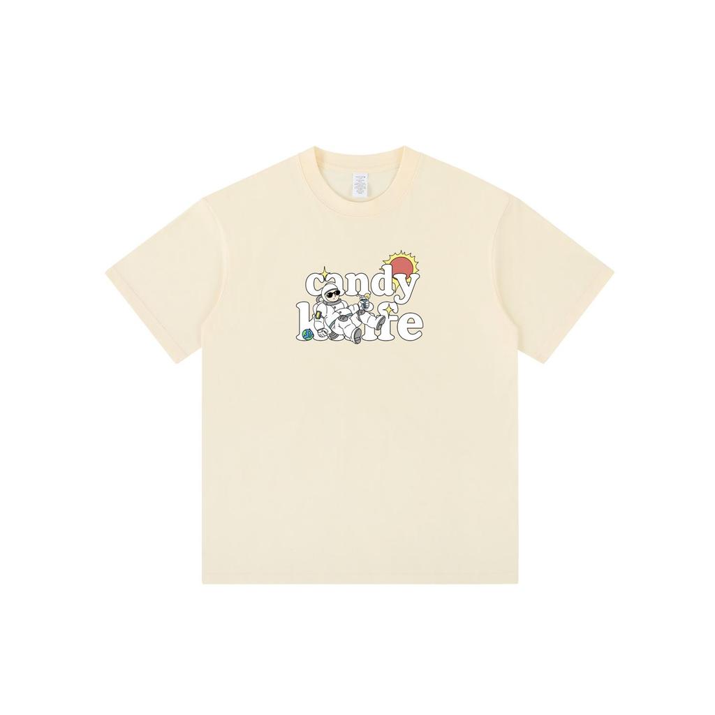 Summer 2024 Fun Cartoon Print Multi-Color Casual T-Shirt for Men & Couples