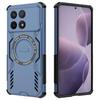 Magnetic Case For Xiaomi Poco F6 Pro 5G/Redmi K70 Pro 5G/K70 5G Butterfly Armor Hollow Heat Dissipation PC + TPU Phone Cover