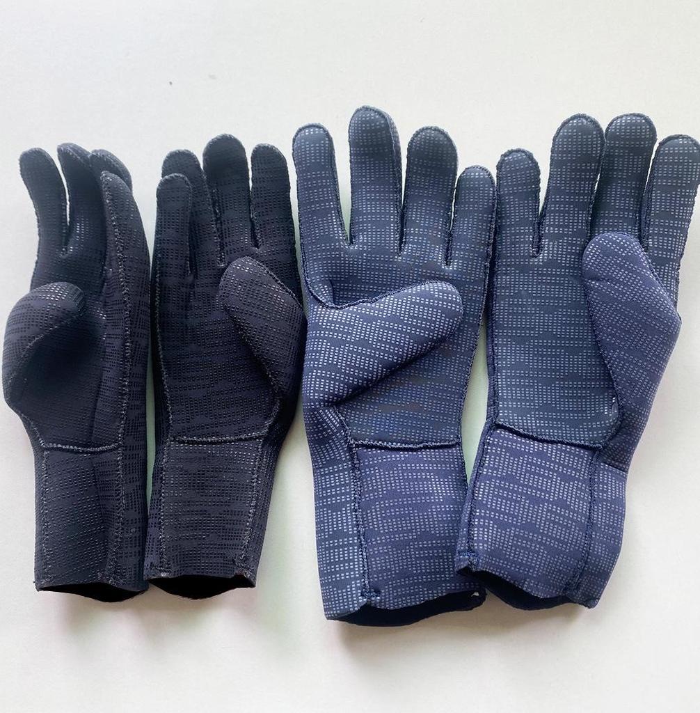Super Elastic Neoprene Diving Gloves, 3-5mm, Wear-Resistant, Non-Slip, Cold-Proof, Warm Winter Swimming Snorkeling Gloves