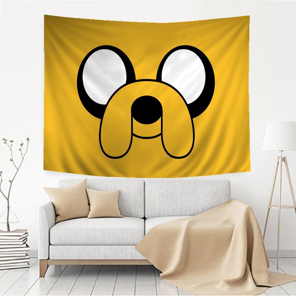 ADVENTURE TIME Tapestry Floor Mat NonSlip Laundry Room Mat Laundry Decor Balcony Child Living Room Household Carpets