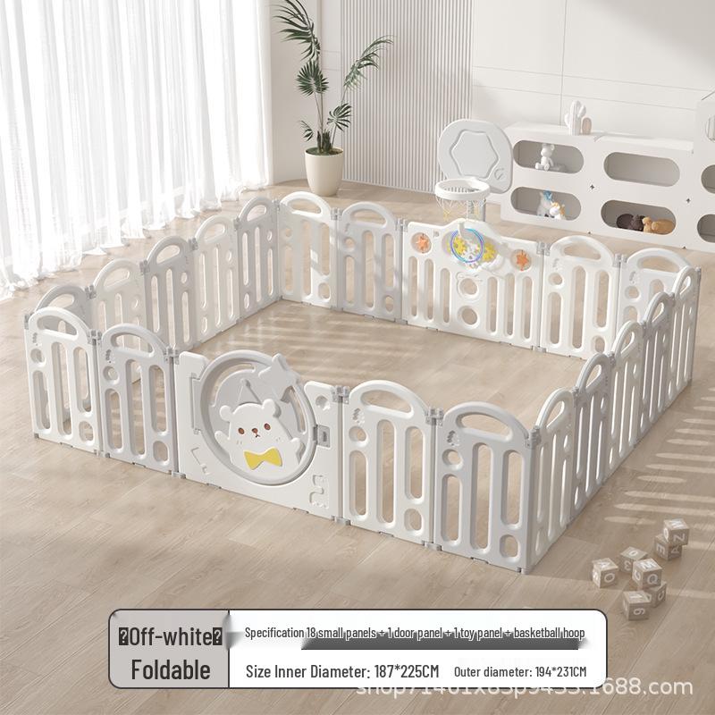 Indoor Safety Playpen & Crawling Mat for Babies: Anti-Fall Playground & Learning Fence