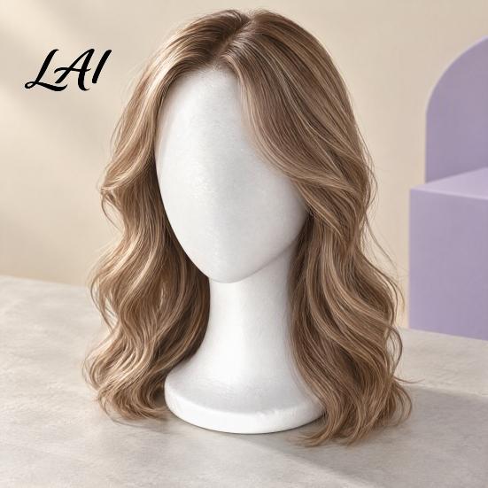Wig Stand for Styling Foam Mannequin Head Wigs Lightweight Display with Stable Base Trimming Professional Salon Use and Cosplay Props
