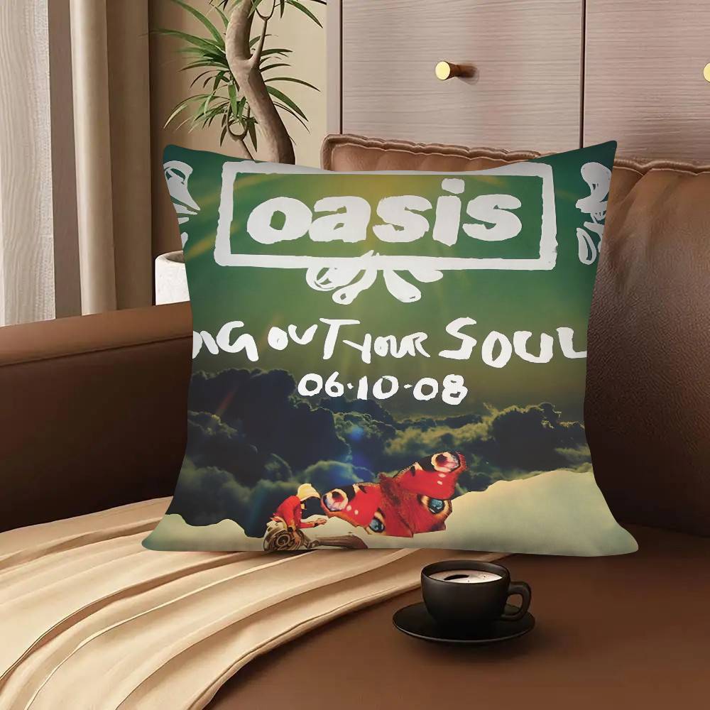 Наволочка для подушки группы Oasis Квадратная подушка Спальня Диван Отдых Комфорт Подушка Автомобиль Гостиная Домашний Декор