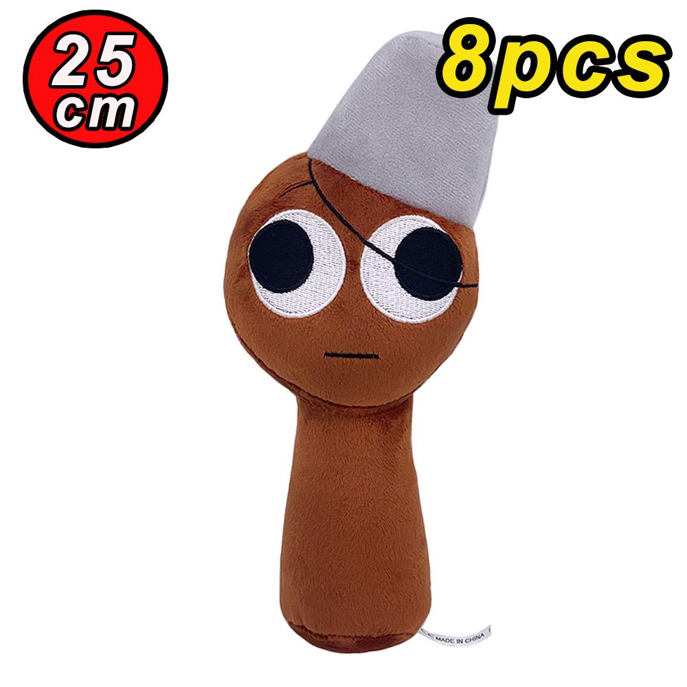 34style Мягкие игрушки Sprunki Incredibox Мягкая кукла Sprunki Игровая подушка Детские подарки на день рождения Мягкие куклы Рождественский подарок