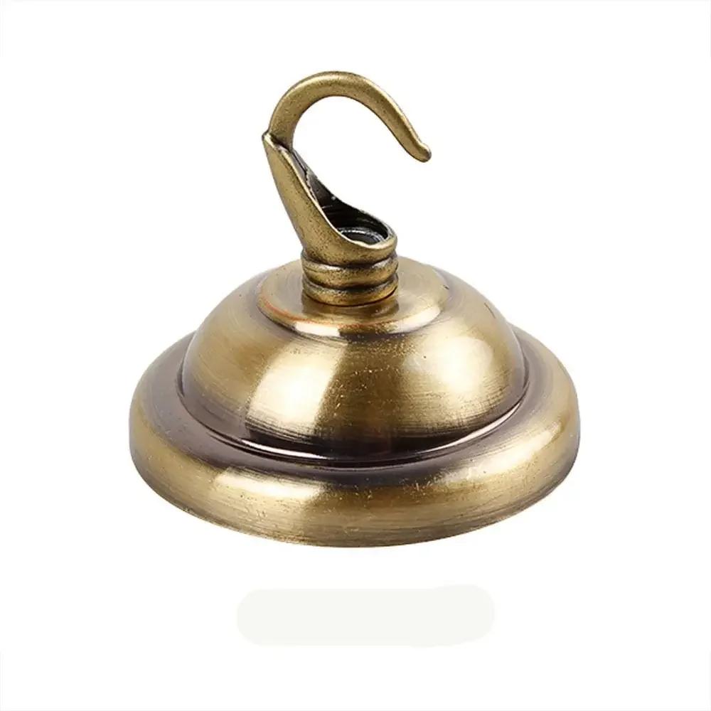 Подвесные светильники, винтажный потолочный держатель, люстра, потолочная накладка, крючок, декоративный металлический подвесной светильник, основание светильника, панель