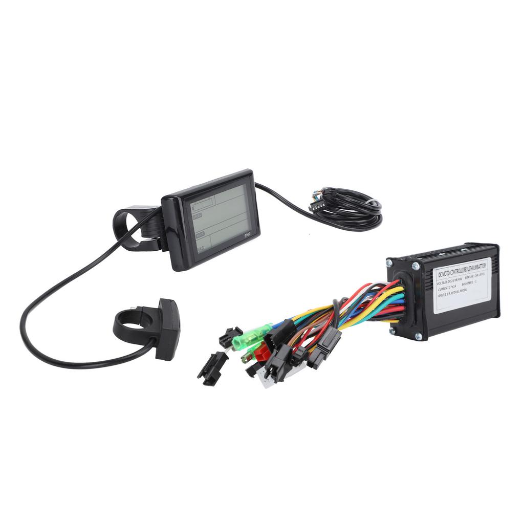 36V 48V Electric Bike Conversion Kit 17A 3 Mode Controller S900 LCD Panel FT 8C Pedal Assist Sensor 109R Thumb Throttle
