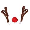 Christmas Tree Cartoon Reindeer Antlers Plush Vehicle Costumes  Accessories