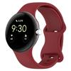 Мягкий силиконовый ремешок для Google Pixel Watch 4 3 45 мм 41 мм Официальный оригинальный сменный браслет для Google Pixel Watch 3/2