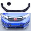 Передний бампер (губа) для Honda Fit 2018-2020: Модификация спортивного бампера из трех секций