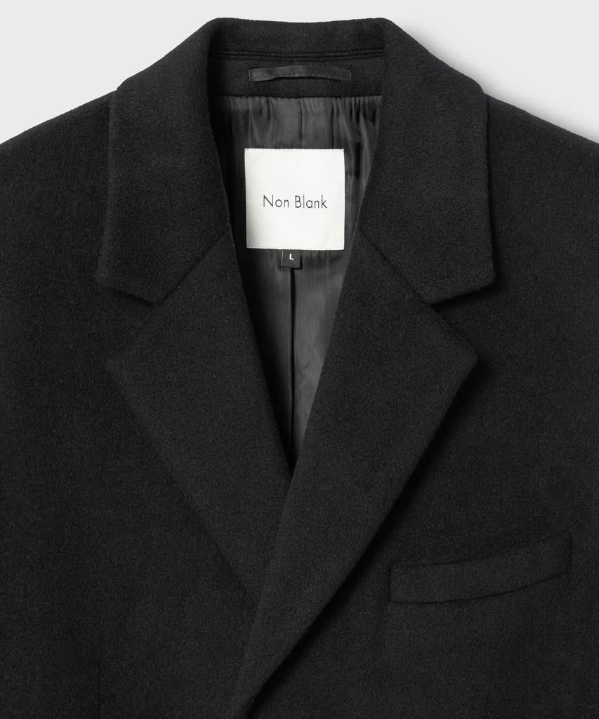Nonblank [Nonblank X Fashion Planet] Single Long Coat_Black