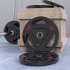Xi Lu Rubber Coated Cast Iron Barbell Plate