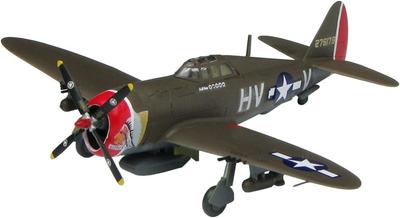 PLATZ Масштаб 1/144 Американский истребитель P-47D Thunderbolt/Razorback набор из двух пластиковых моделей (PDR-11)