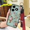 Wristband For Mom Phone Case For infinix Smart8 Pro/Smart8 Plus/X6526/X6525B Waterproof Anti-dust Lanyard Soft case Ring