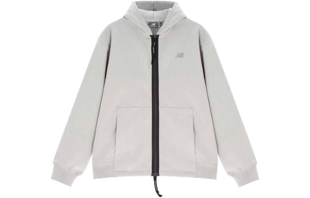New Balance Куртка унисекс светло-серая MDD4T053-LGR
