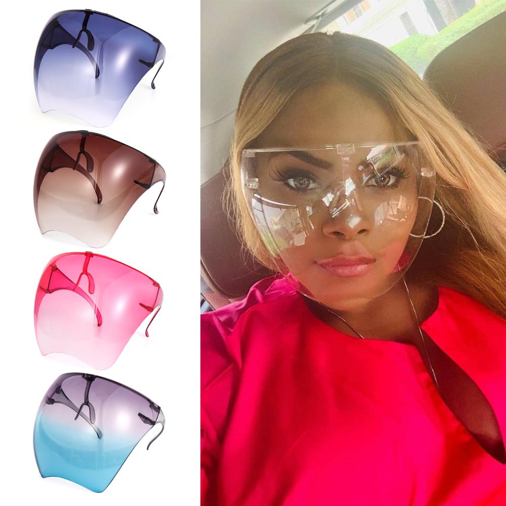 Oversized UV 400 Full Face Cover Sunglasses Safety Glasses Anti-Fog Goggles Visor