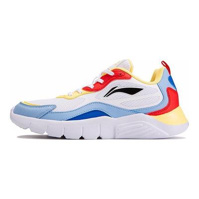 Кроссовки для бега Retro Trend Casual Low-Toop унисекс белые синие AGCQ245-1