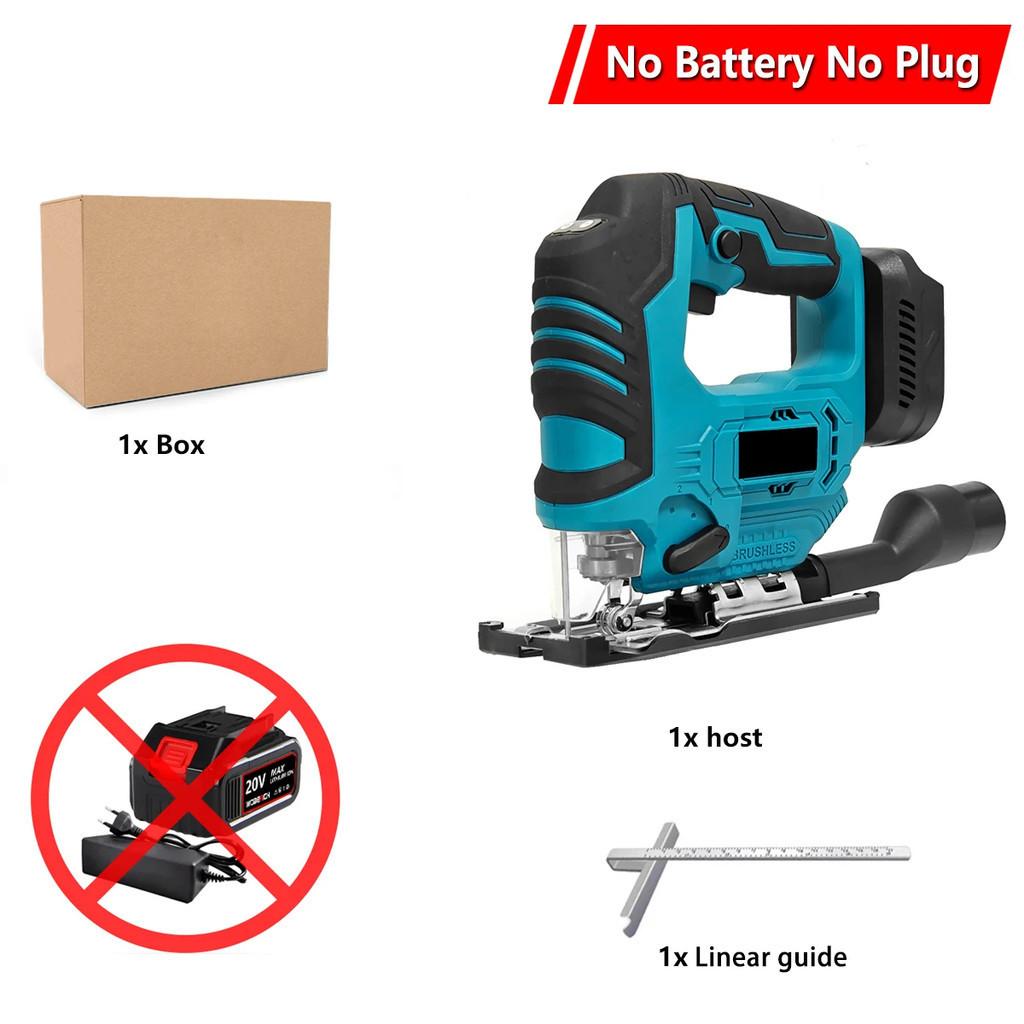 2800 об/мин Бесщеточный Электрический Лобзик Аккумуляторный Перезаряжаемый Лобзик Бытовой Портативный Деревообрабатывающий Электроинструмент