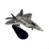 1:100 F-22 Plane Model Metal Alloy Fighter Realistic Airplane Aircraft for Office Household
