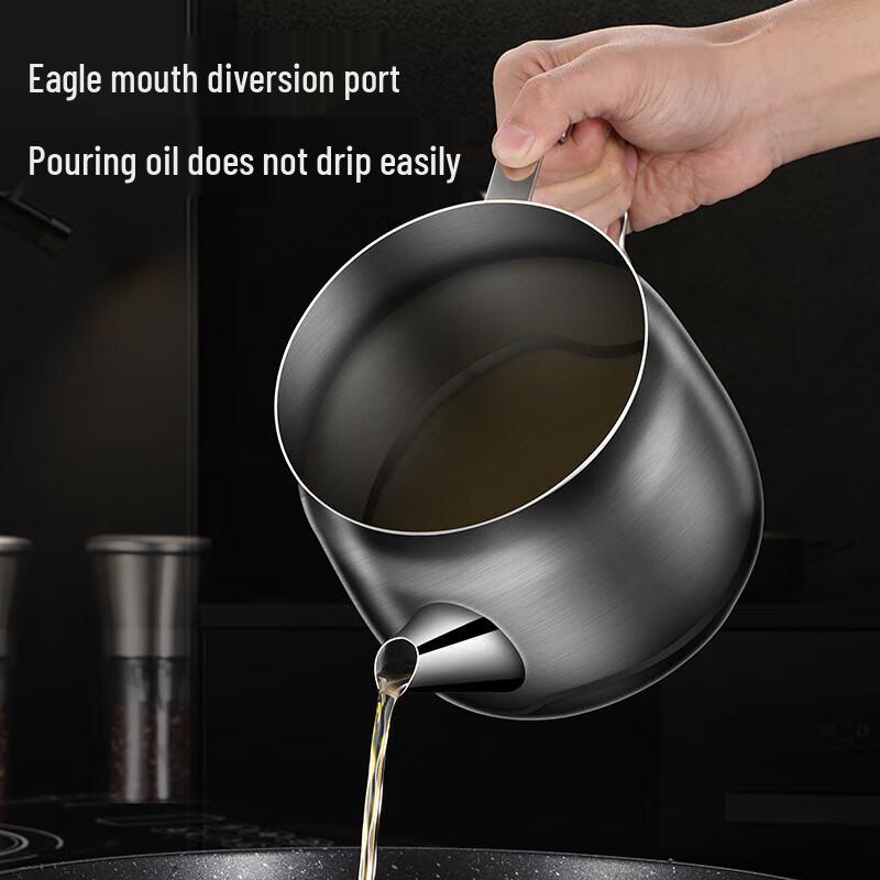 Stainless Steel Oil Dispenser with Filter