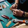Набор инструментов для шитья, рукоделия, DIY, Рабочая книга, Инструмент, Набор для шитья, Иглы для переплета, Папка, Костяная бумага, Расходные материалы, Пресс для ремонта, Переплет