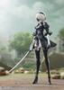 TAMASHII NATIONS 2B 150 мм окрашенная подвижная фигурка SHFiguarts "NieRAutomata Ver1.1a" (NieRAutomata Вер1.1a) приблизительно. ПВХ и АБС