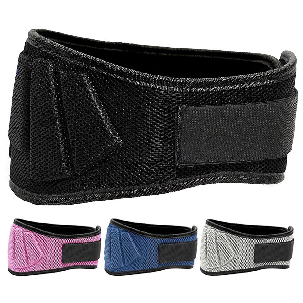 Weight Lifting Belts for Men and Women 5 Support Strips - Lower Back Support Workout Waist Belt for Fitness ,Powerlifitng