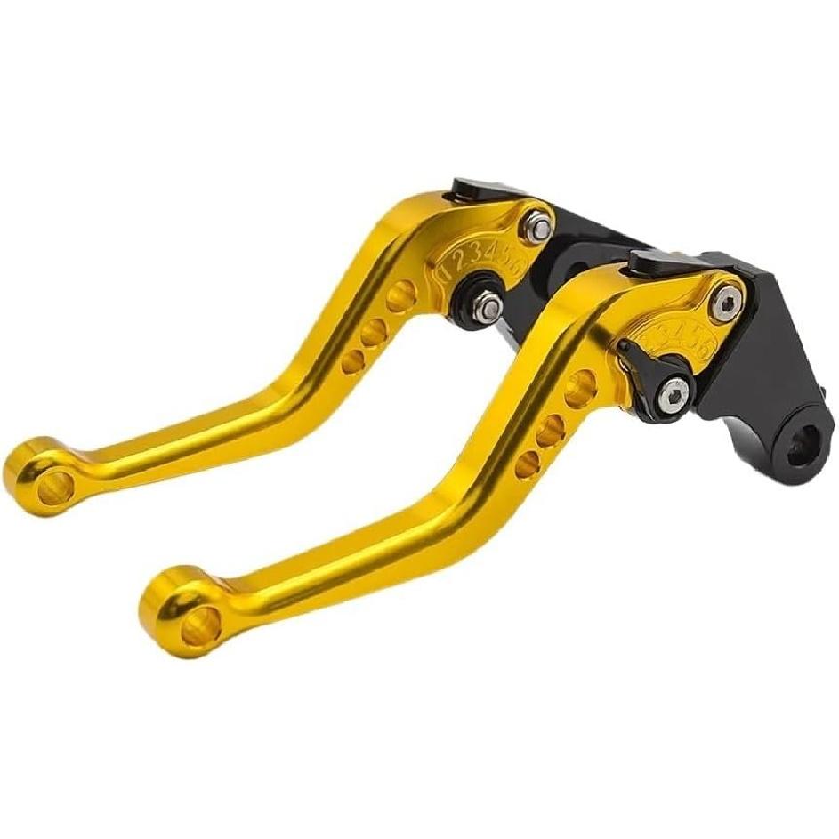 for YA&MAHA YZF R1 YZF-R1 2004-2008 / R6 YZFR6 2005-2016 Adjustable Motorcycle Brake Clutch Levers Accessories(Pink 147mm)