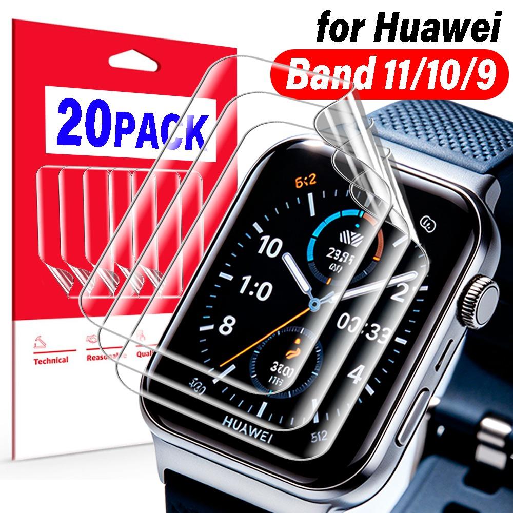 Для Huawei Band 11 10 9 Гидрогелевая пленка Защитные стекла для умного браслета Антицарапины Мягкие пленки для Huawei Band9 Band10 Band11 Pro