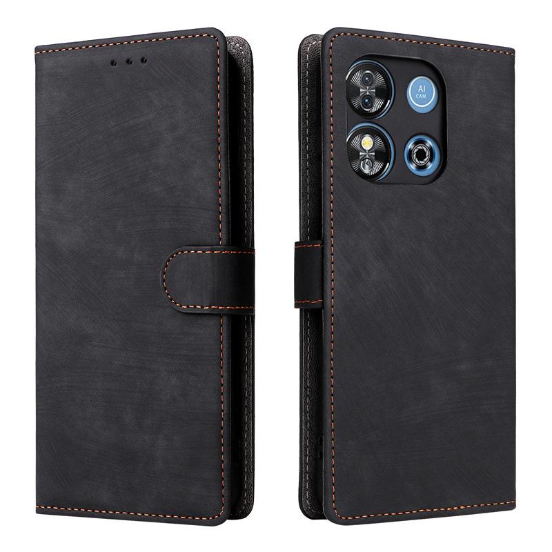 Чехлы-книжки, совместимые с Oukitel C57/C57S/C57 Pro, чехол для телефона из искусственной кожи, полная защита корпуса [блокировка RFID], чехол-кошелек